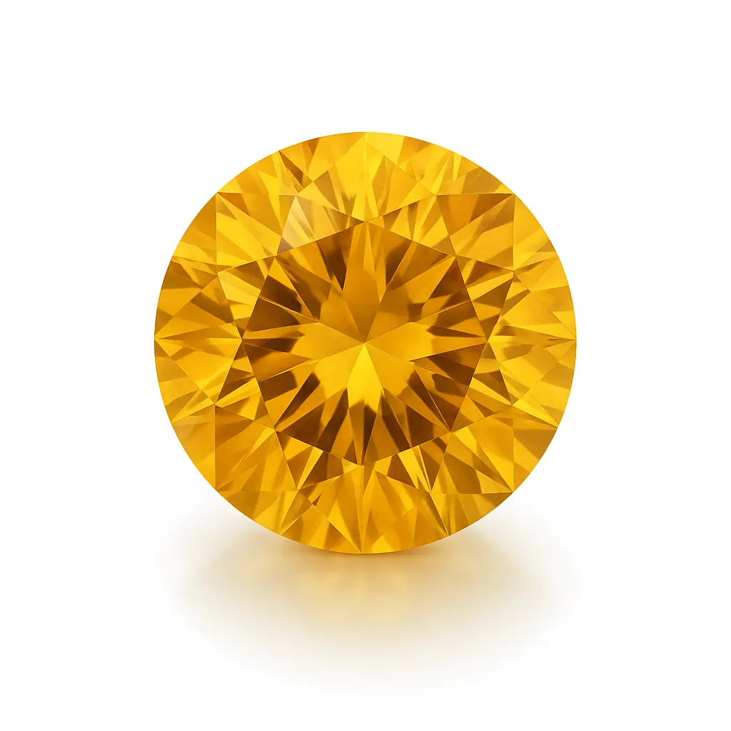 Calibrated Citrine gemstones