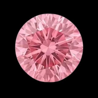 Pink colored gemstones collection